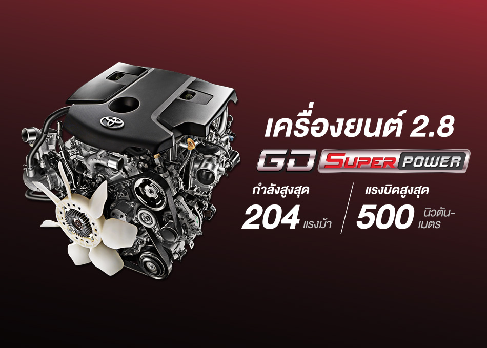 2.8L Diesel 204HP 500Nm