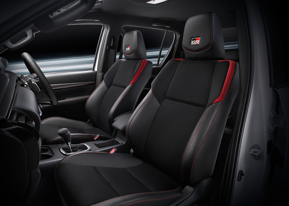 Perforated Sued Leather Seats