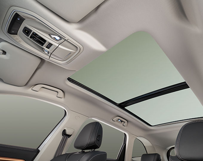 Panoramic sunroof